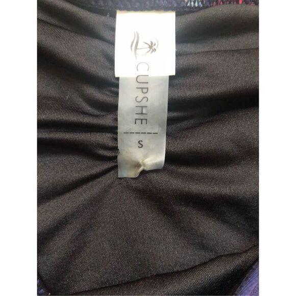 Cupshe Ruffle v neck bikini on sale, Layered Ruffle Boho Printed Deep V String B - Picture 13 of 15